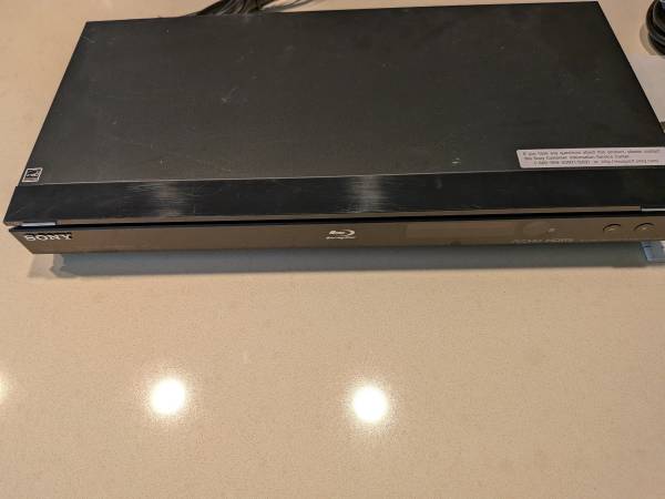 Sony blu-ray player 1