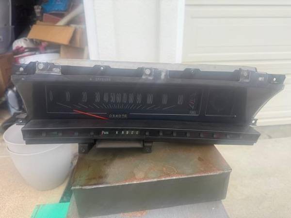1970 chevy chevelle malibu instrument cluster 1