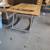 glass 2-3 tier Grey tv stand 3 thumbnail