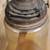 Vintage Clear Glass Bottle Oil Lamp Queen anne burner 6 thumbnail
