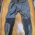 Joe Rocket black leather motorcycle racing pants 2 thumbnail