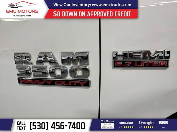2017 Ram 3500 Tradesman SERVICED AND READY! - $24,950 (1010 GRASS VALLEY HWY, AUBURN, CA 95603)63473058466563123