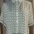 Women’s Worthington Blue & Lime Short Sleeve Blouse/Size Petite Large 1 thumbnail