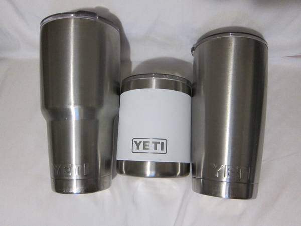 Yeti Rambler 30 oz., Rambler 20 oz. and Rambler Lowboy 10 oz. 1