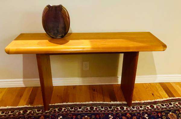 Teak sofa table 1