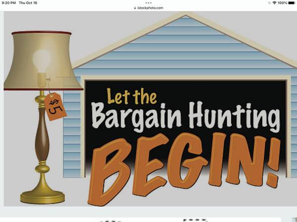 Garage sale 1