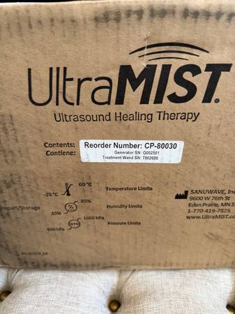 Sanuwave UltraMIST system 1