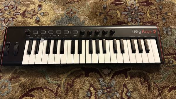 IK Multimedia iRig Keys 2 37 Mini-Sized USB Keyboard Controller 1