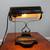 Antique brass office desk lamp 2 thumbnail