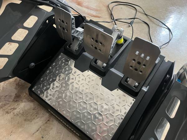 Sim racing rig: Thrustmaster T300 RS GT, T-LCM, TH8A, Playseat Trophy - $1,000 (potrero hill)63436268614017123