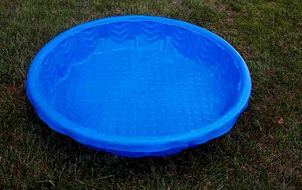 SWIMMING POOL Blue Plastic Child Water Swim Summer Escapes Dog Bath 1