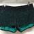 LULULEMON Run Speed Short Green Black Sz 12 3 thumbnail