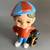 Vintage 1974 Golf boy plaster figure / statue 2 thumbnail