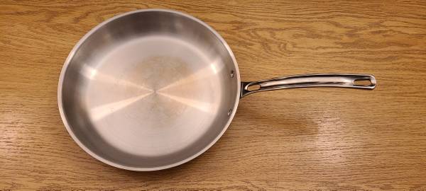 Large Viking Stainless Steel 3-Ply Frying Pan 12 Inch 1