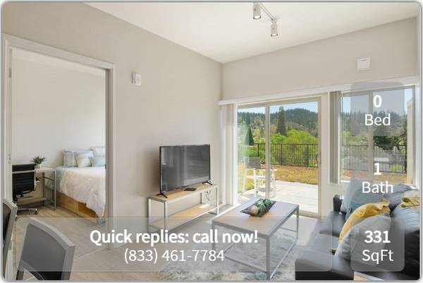 $1,359 / 331ft2 - Comfortable Studio! No Rent Due Until November, October Rent Free!!!! (Eugene)63977275130243120