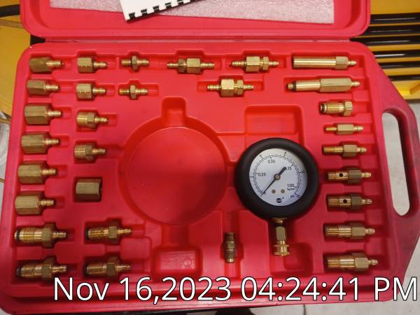 GSI 2000 fuel pressure testing kit 1