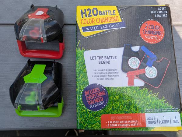 Laser Toys and Water Tag 1
