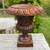 Rustic Classic Cast Iron Decorative Urn 3 thumbnail