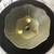 1930's Lancaster Glass Co. #868 Kay Pattern Frosted Yellow Footed Bowl 6 thumbnail