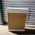 White Wall-Mounted Fold-Down Desk with Storage Shelves 5 thumbnail