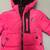 Kids Pink Reebok Puffer Jacket 1 thumbnail