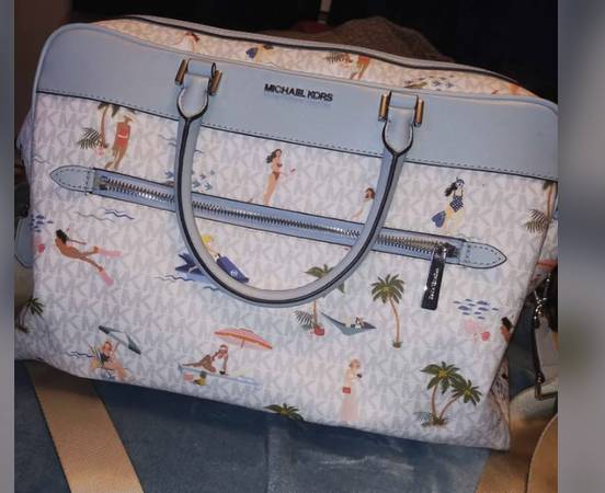 Michael Kors Beach Print Bag 1