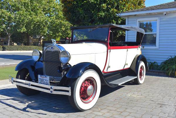 1928 Ford Model A Phaeton 4D 1
