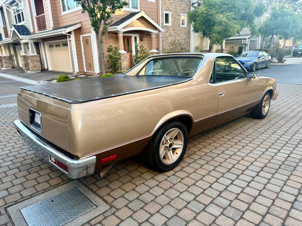 1986 CHEVROLET EL CAMINO SS V8 - $4,950 (burlingame)63613134045185123