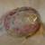 Oval Glass Bowl with Tinted Fruit Design/Rattan Handle 3 thumbnail