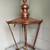 Beautiful Large Copper Victorian Antique Streetlamp or Street Lantern 10 thumbnail