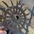 Vintage Farm Cultivator Wheels – Rustic Steel – Set of 4 9 thumbnail