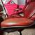 Genuine Red Leather Swival Reclining Adj. Office Chair,  Desk Chair, 11 thumbnail
