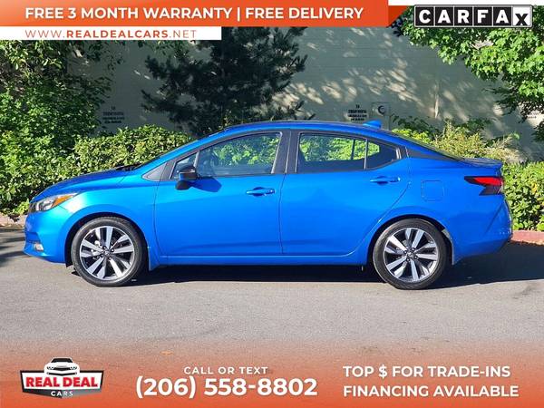 $247/mo - 2021 Nissan Versa SRSedan - $15,999 (9326 Evergreen Way Everett,)63617255735041123