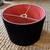 Black and Bright Pink Drum Lamp Shade 3 thumbnail