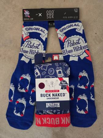 Mens PBR socks and boxer briefs 1