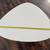 Mid Century Modern Triangle Side Table / Coffee Table - White & Wood 6 thumbnail
