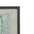 Framed Contemporary Figurative Portrait Print in Blue and Green. 4 thumbnail