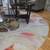 Coffee table and two accent tables metal legs with wood tops excellent 2 thumbnail