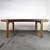 Rare Mid Century Walnut & Oak Dining Table by Lou Hodges, c1970s 7 thumbnail