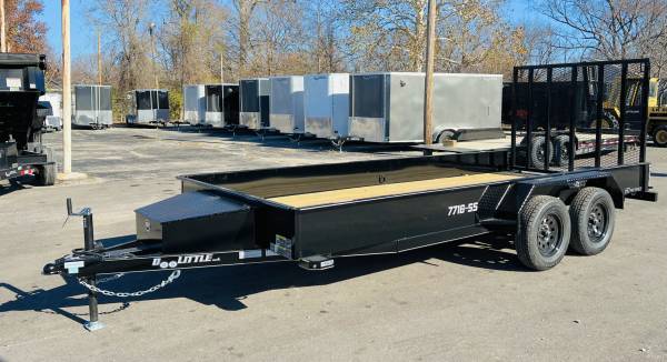 🚀 KC WORKHORSE! 77″x16′ HD Utility Trailer 🚀 1