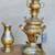 Vintage gilt Persian electric samovar tea set with pot, bowl, pitcher 13 thumbnail
