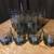 9 GLASSES AND 4 ON THE ROCKS GLASSES LETTER B ON THEM 1 thumbnail