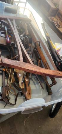 Collection antique tools etc 1