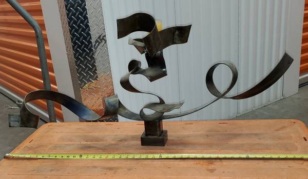 Merrill Orr (American Artist, B. 1965) Steel Sculpture 1