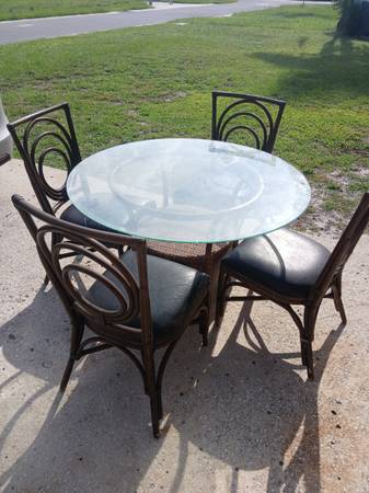 Rattan dining set 1