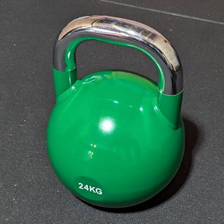PRISP Steel Competition Kettlebell Weight - Pro Grade, Heavy Duty Cast 1