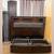 Queen Storage Bed Platform Frame, LED Bookcase Headboard, 2 Drawers. Fits Mattre 2 thumbnail