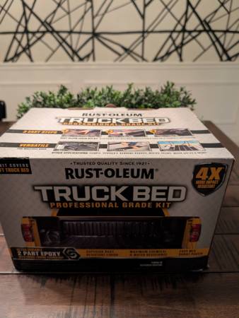 *NEW* Rust-Oleum Professional Grade Truck Bed Liner Kit - Black (128 f 1