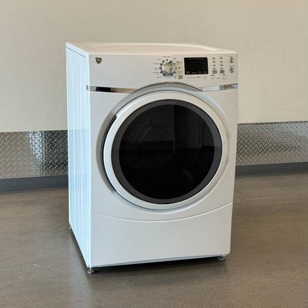 GE stackable Super Capacity Plus Electric Dryer Delivery available 1