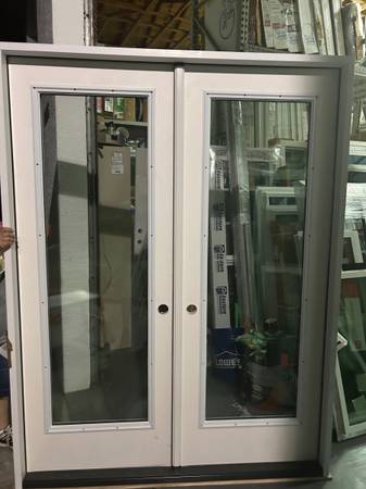 New Pella French doors 62 x 80 $1500 1